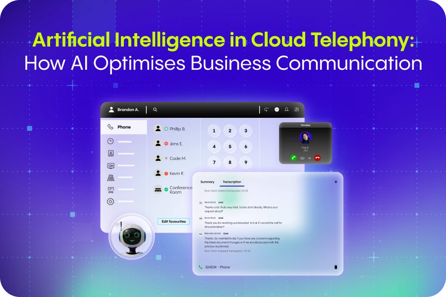Artificial Intelligence in Cloud Telephony - How AI Optimises Business Communication