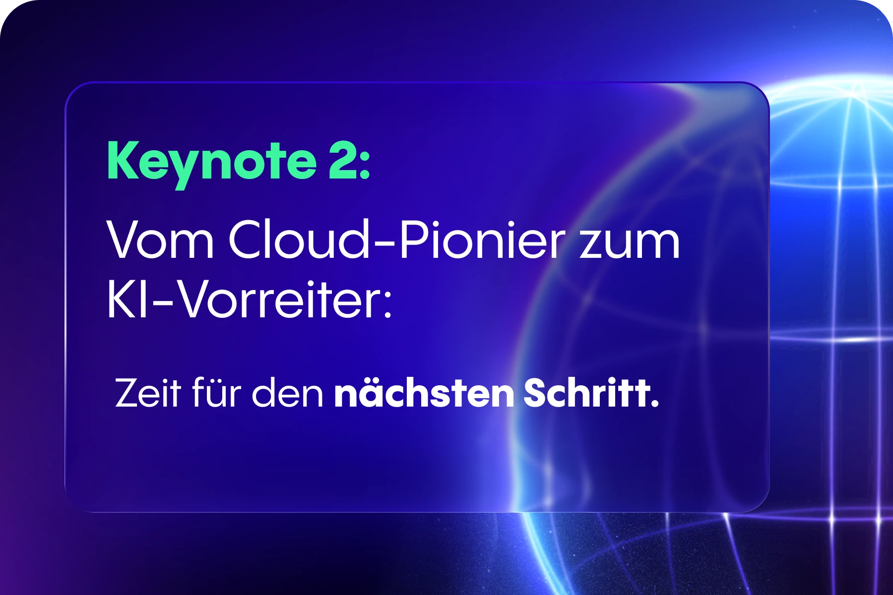 Vom Cloud-Pionier zum KI-Vorreiter: Zeit für den nächsten Schritt 