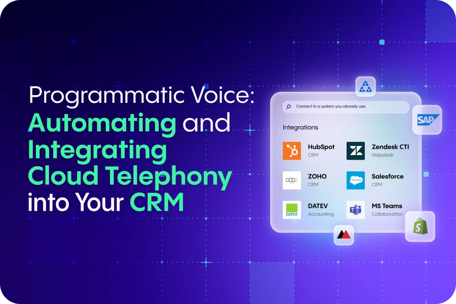 Programmatic Voice: Automating and Integrating Cloud Telephony into Your CRM